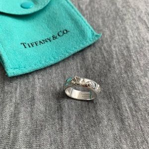 Tiffany & Co. Nature Rose Ring Sterling Silver